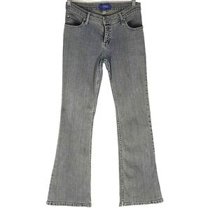 Y2K Freego Bootcut Jeans Womens 29 Gray Denim‎ Flared Low Rise